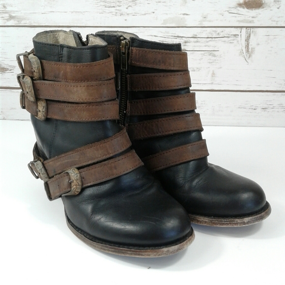 Freebird by Steven Boost Strap Buckle Ankle Boot - Picture 2 of 13